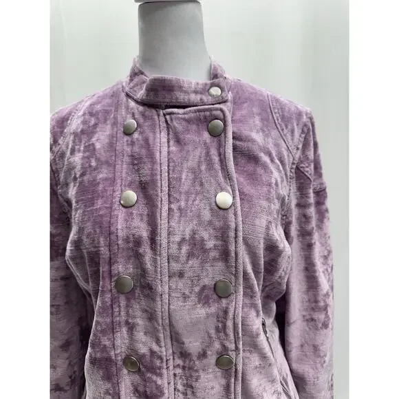 We the free purple jacket coat s - Picture 4 of 5